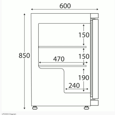 Undercounter Freezer