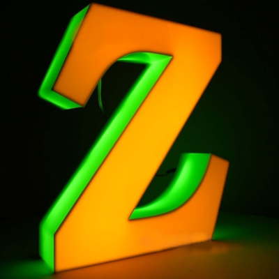 Acrylic Raised Letters