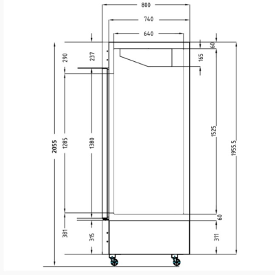 Glass Door Merchandiser