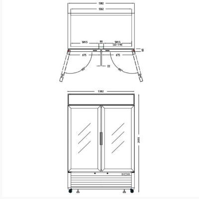 Glass Door Merchandiser