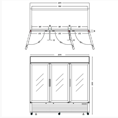 Glass Door Merchandiser