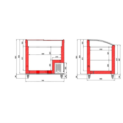 Glass Lid Chest Freezer