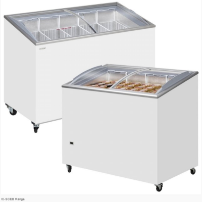 Glass Lid Chest Freezer