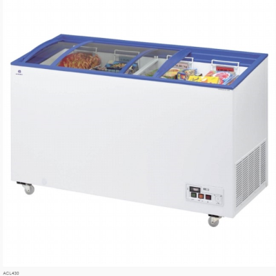 Glass Lid Chest Freezer