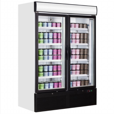 Glass Door Display Freezer
