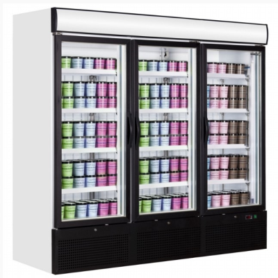 Glass Door Display Freezer